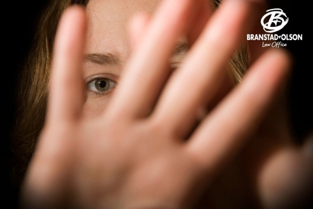 Child looking through their hand
